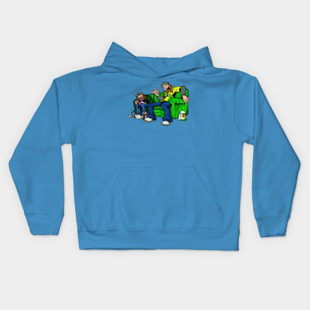 Jay and Silent Bob Kids Hoodie by TheSteamingMind01